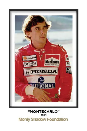 Ayrton Senna montecarlo 1991 by Monty Shadow